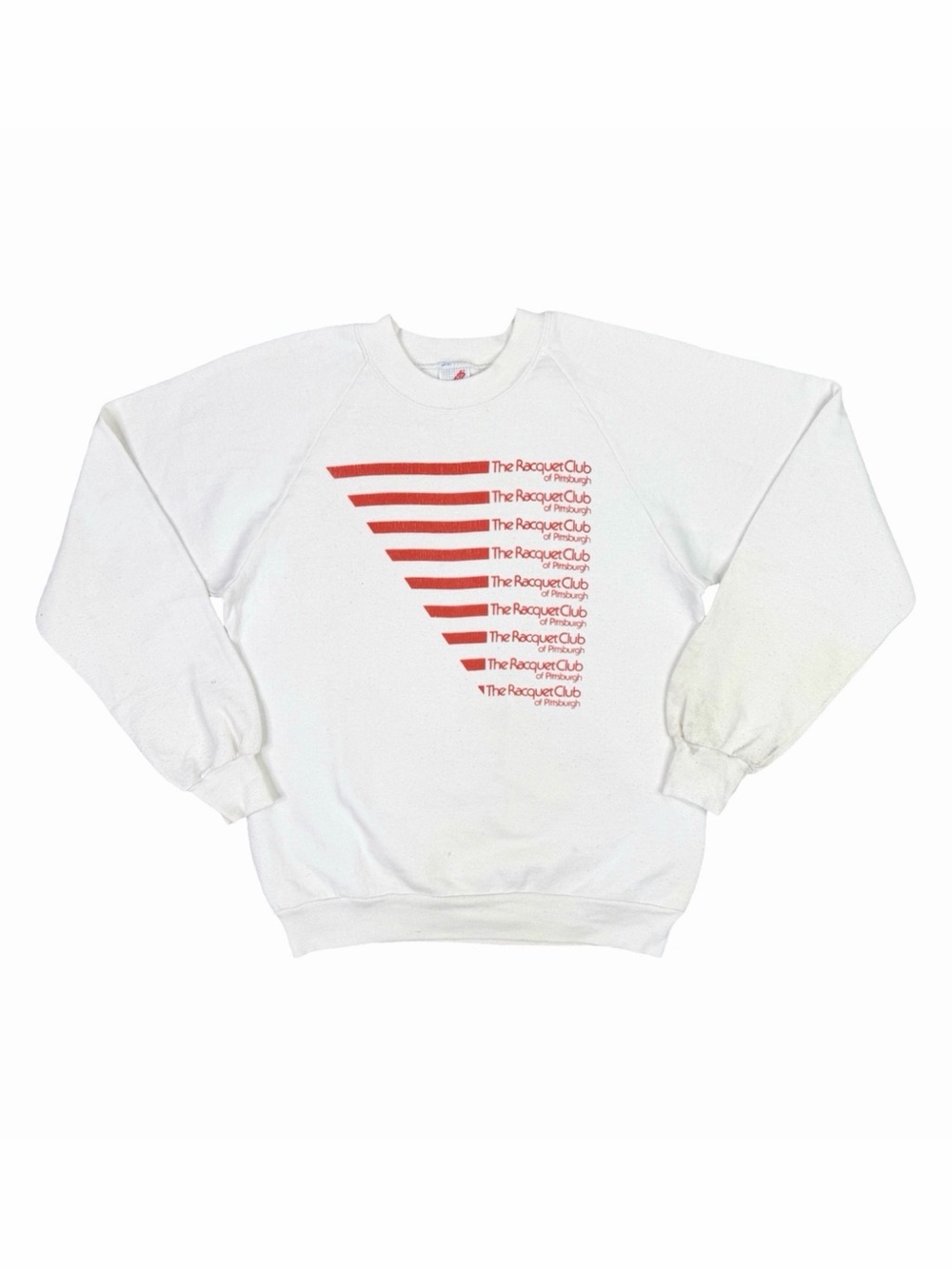 Vintage Jerzees The Racquet Club of Pittsburgh Crew Neck Sweatshirt - Medium